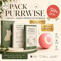 Pack PURRWISE 3 ebooks + guante quitapelos de regalo