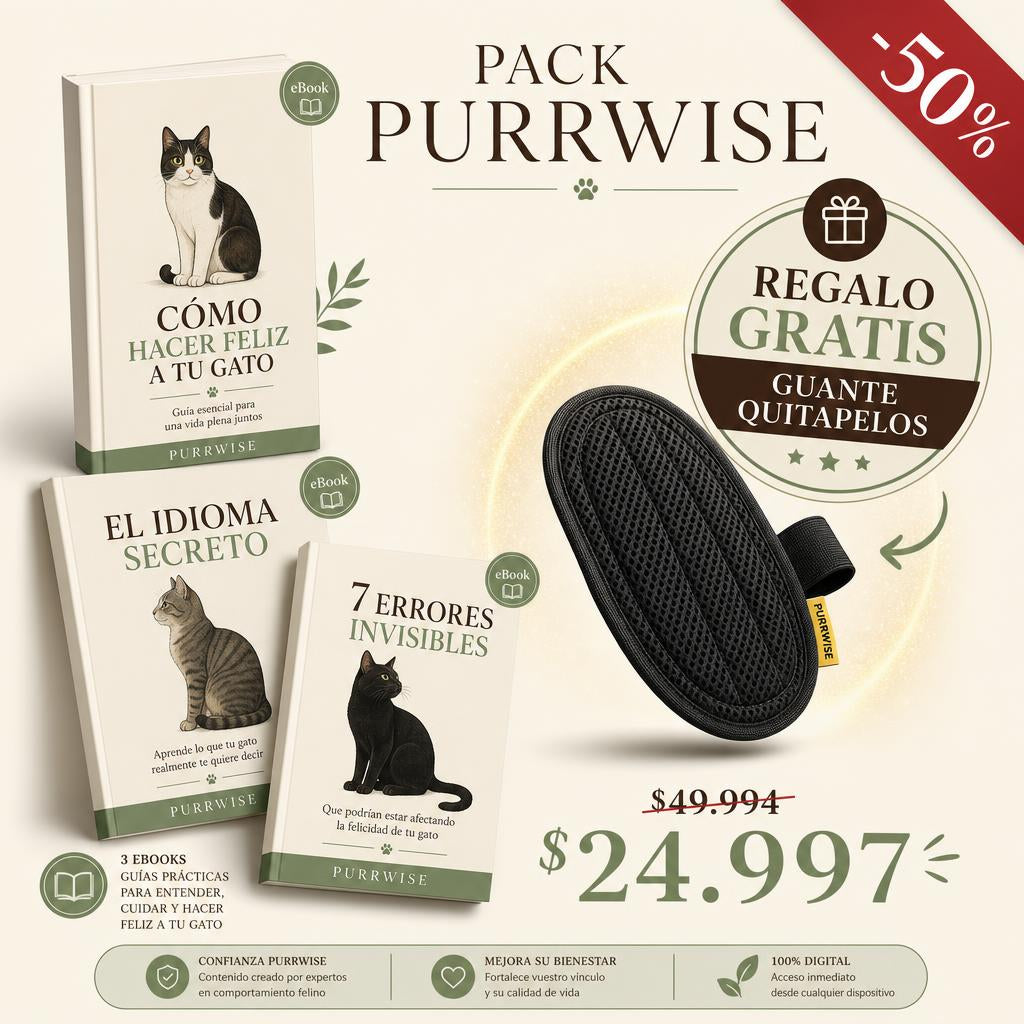 Pack con guante quitapelos de regalo