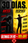Mente Invencible 30 días — Antes y Después — 70% OFF